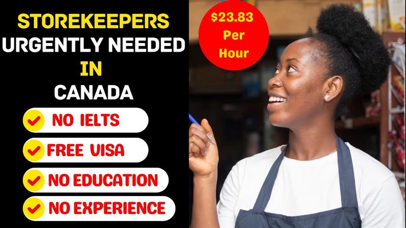 Visa Sponsorship Storekeeper Jobs in Canada For Foreigners storekeeper-jobs-canada