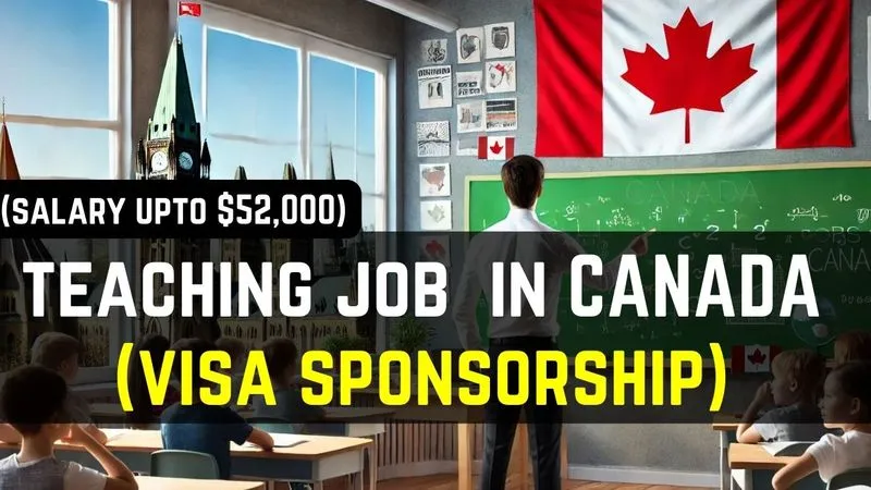 Visa Sponsorship Jobs for Teachers in Canada teaching-job-in-CANADA